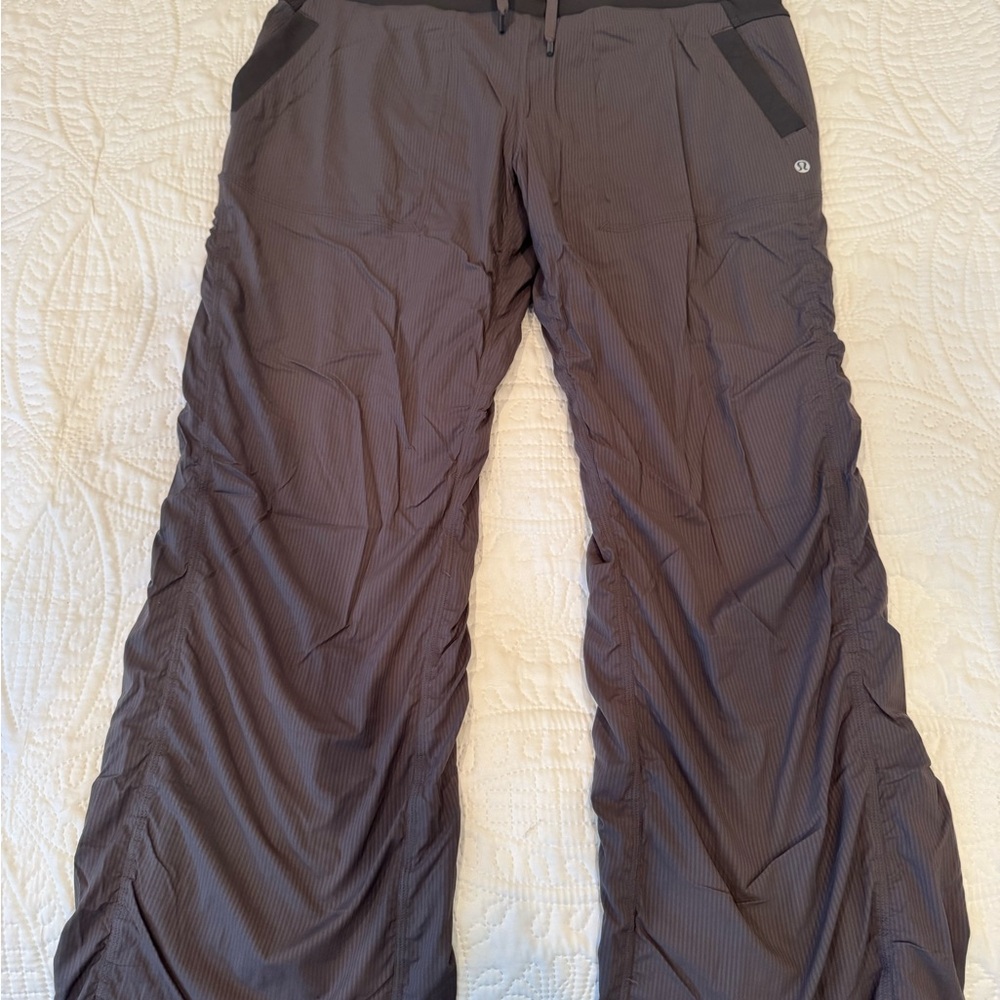 Lululemon Athletica Women's Charcoal Dance Studio Mid-Rise Pants